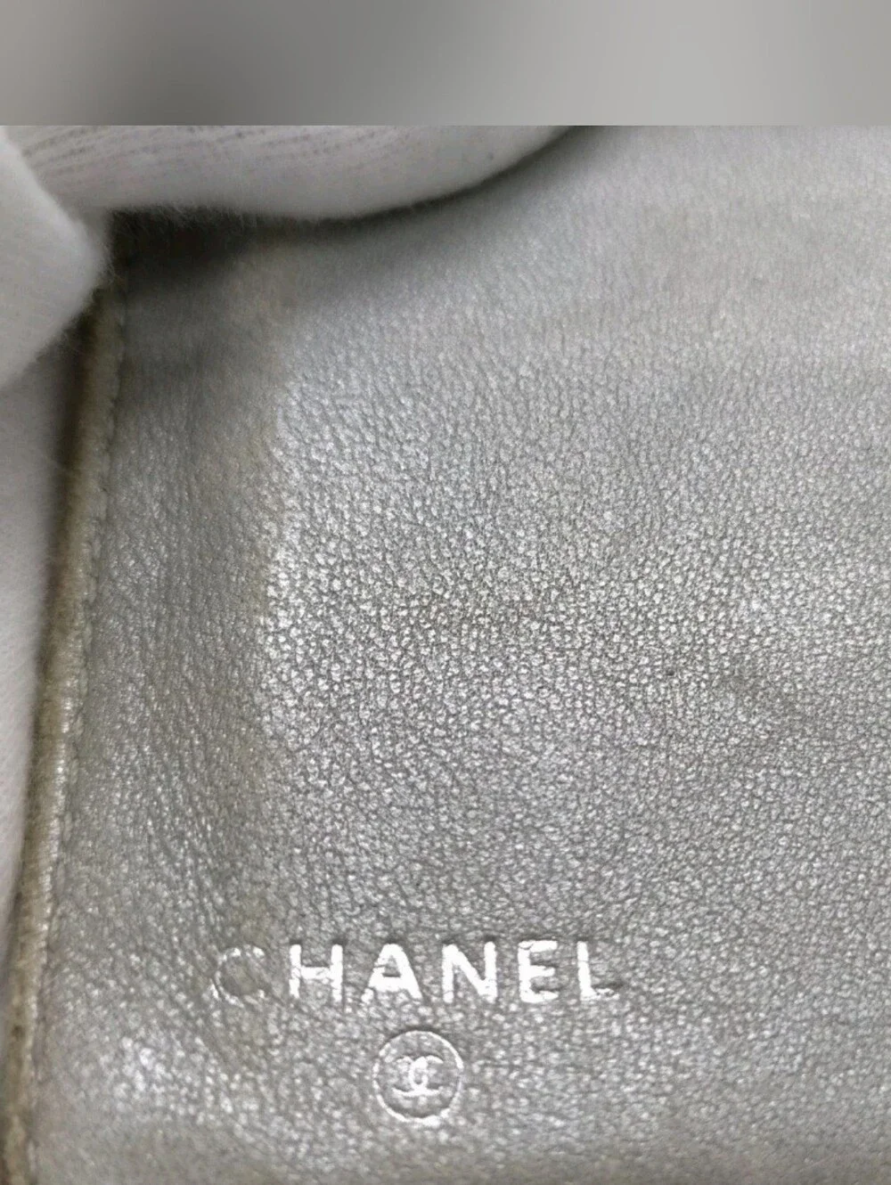 Authentic Chanel Long Clutch/Wallet Black Leather